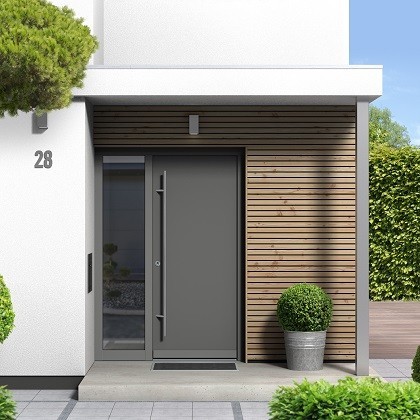 Drzwi wejściowe PVC